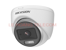 Camera TVI Dome 2Mp Colorvu Hikvision DS-2CE72DF0T-F