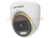 Camera Dome 2.0MP ColorVu Hikvision DS-2CE70DF3T-PFS